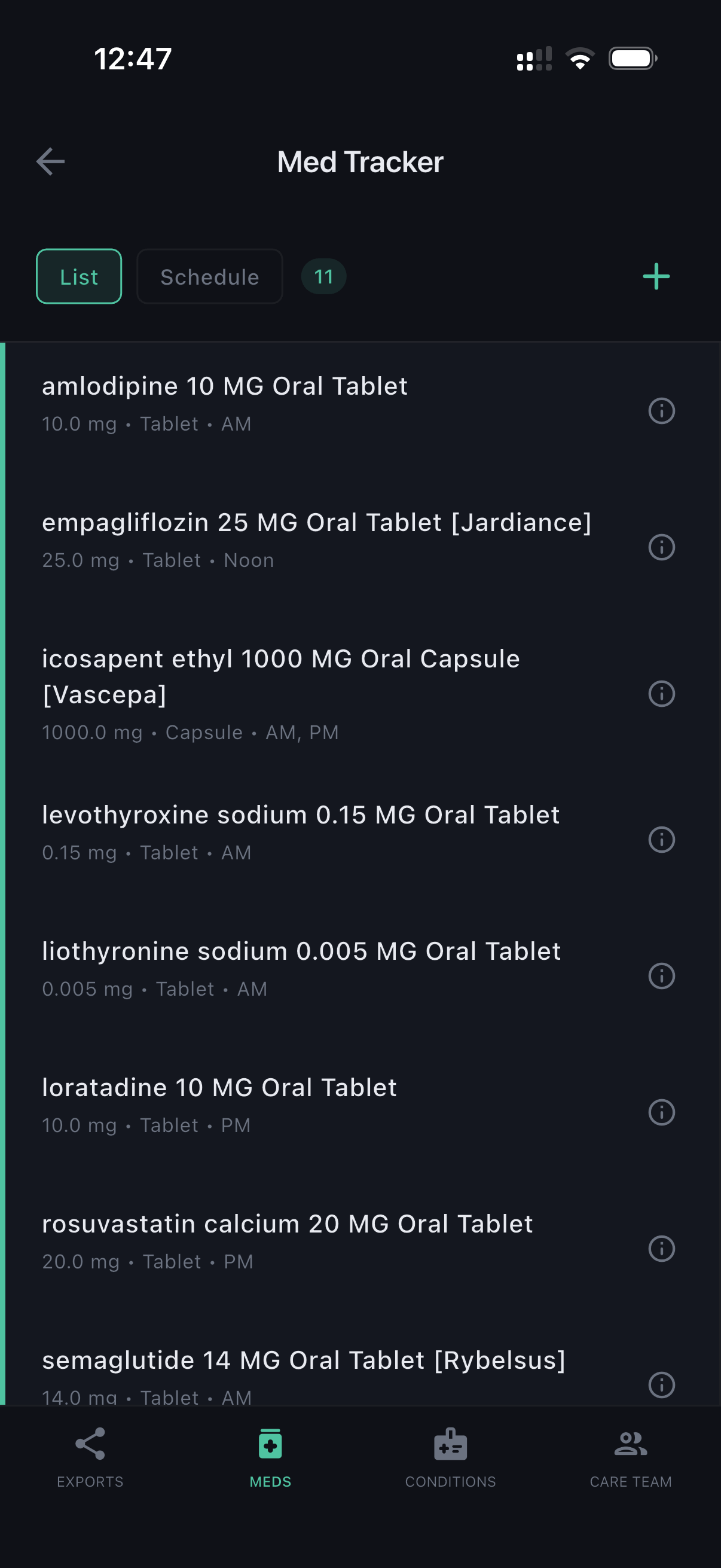 Medication tracker